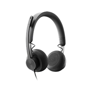Logitech Zone Wired, Audífono Con Micrófono USB-C, USB-A, UC, 40 mm, Alámbrico, Grafito
