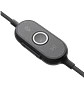 Logitech Zone Wired, Audífono Con Micrófono USB-C, USB-A, UC, 40 mm, Alámbrico, Grafito - Miniatura 4