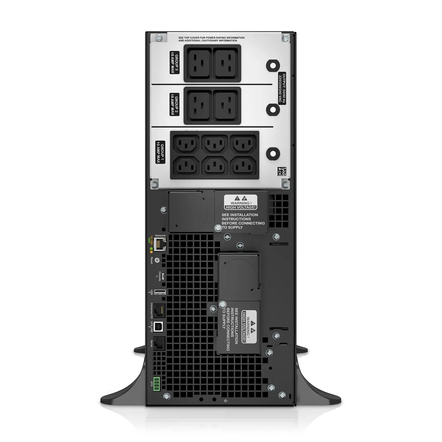 APC SRT6KXLI, UPS Smart-UPS SRT 6kVA, 6kW, 230V, En Línea, Onda Senoidal Pura, Tarjeta de Red 4