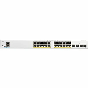 Cisco Catalyst C1200-24T-4G, Switch Administrable L3, 24 Gigabit, 4 SFP, 56Gbps, Sin Ventilador