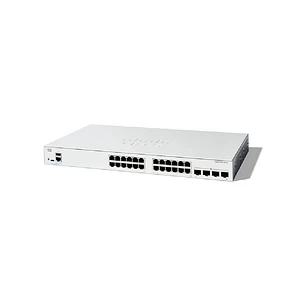 Cisco Catalyst C1200-24T-4G, Switch Administrable L3, 24 Gigabit, 4 SFP, 56Gbps, Sin Ventilador