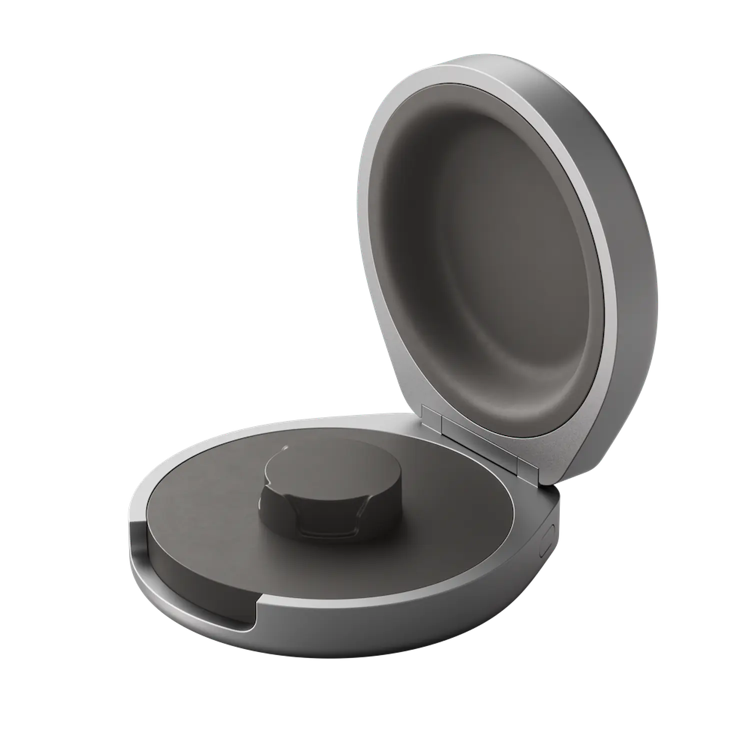 Oura Ring 5, Estuche de Carga Portátil, Talla 8, Gris, Qi 1.3, USB-C, Hasta 5 Cargas 3