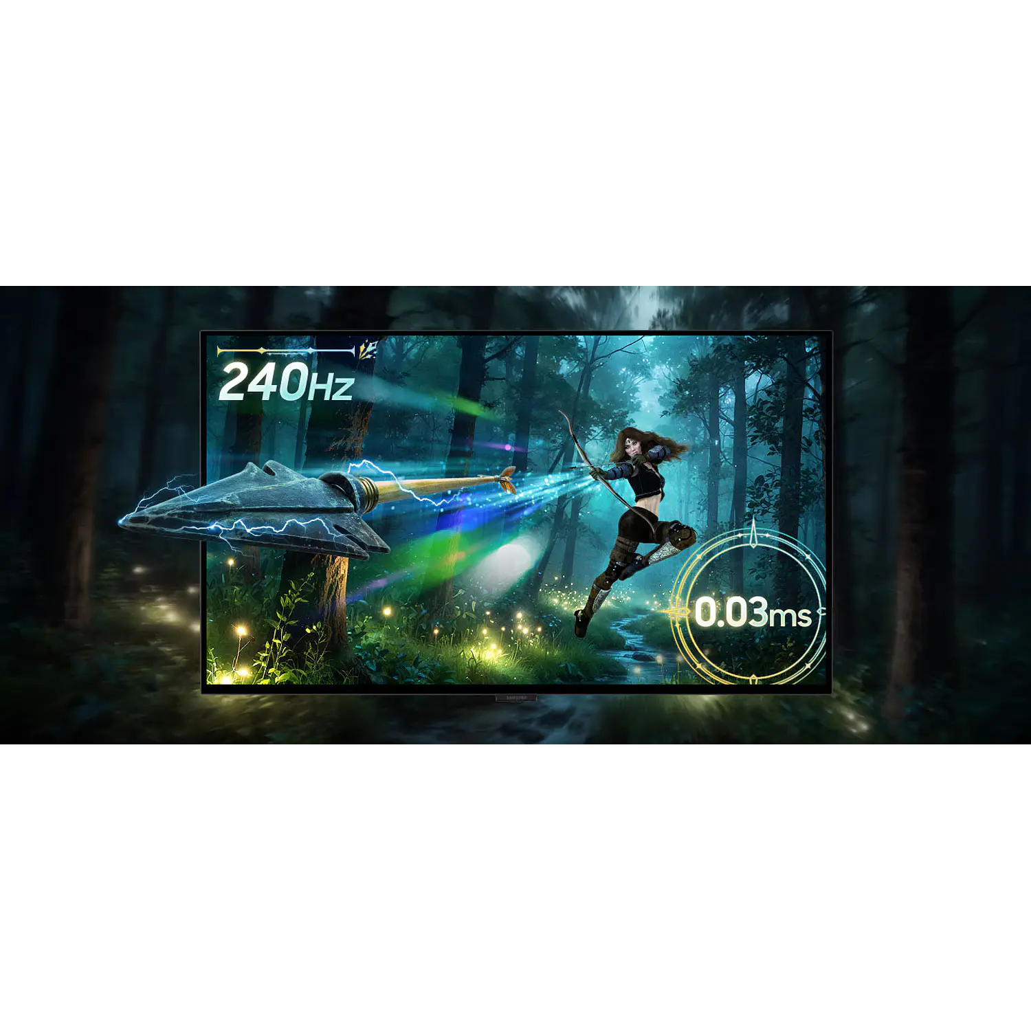 Samsung Odyssey OLED G8 G80SH Monitor Gamer 32, 4K QD-OLED, 240Hz, 0.03ms, USB-C 98W 21