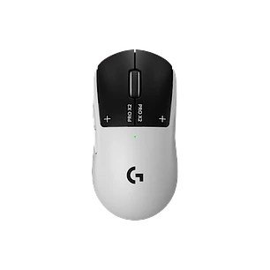 Logitech G PRO X2 SUPERSTRIKE, Mouse Gamer Inalámbrico, HERO 2, 44000 DPI, 8000Hz, Eclipse Lunar