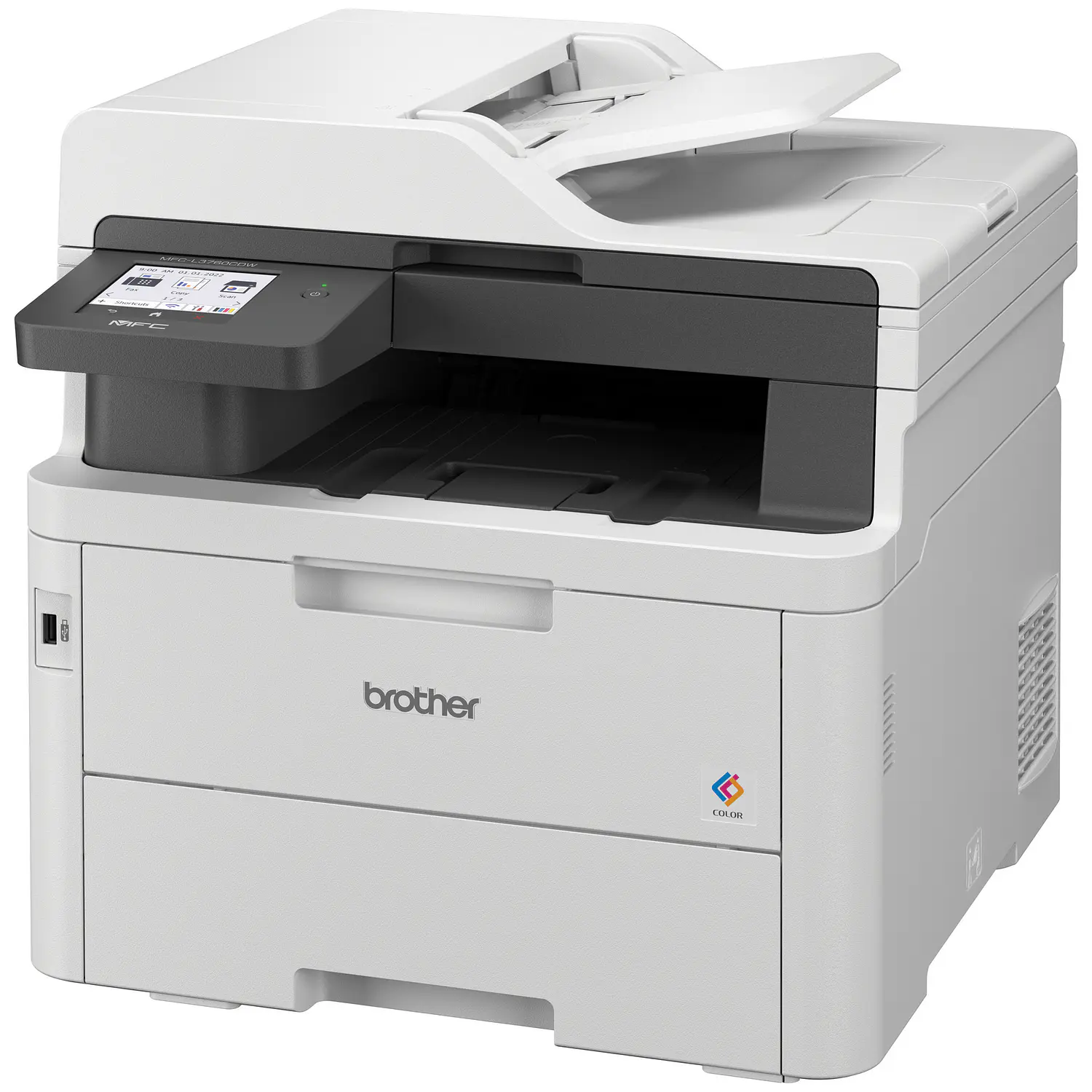 Brother MFC-L3760CDW Impresora Multifuncional LED Color 26ppm, Dúplex, WiFi, Ethernet, ADF 50 Hojas 3