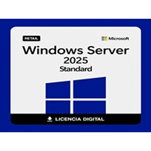 Dell 634-CVFM Windows Server 2025 Standard ROK, Licencia 16 Cores, Hasta 2 VM