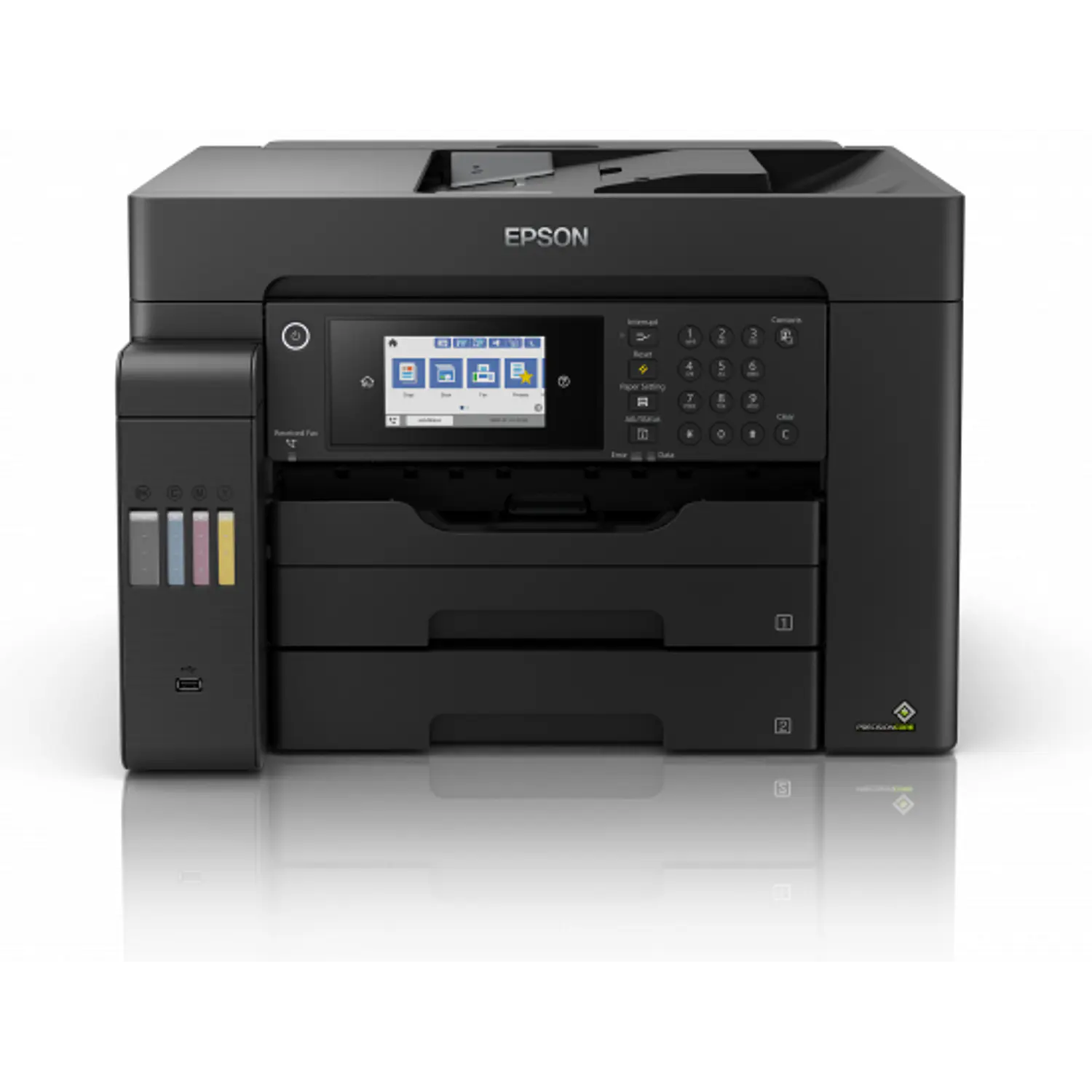 Epson EcoTank L15150, Multifuncional A3+, 25 ppm, Dúplex, ADF 50 Hojas, Wi-Fi, Ethernet, Fax 1