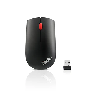 Lenovo ThinkPad Essential 4X30M56888, Mouse Inalámbrico 2.4GHz, 1200 DPI, USB-A, Sin Pila, Negro