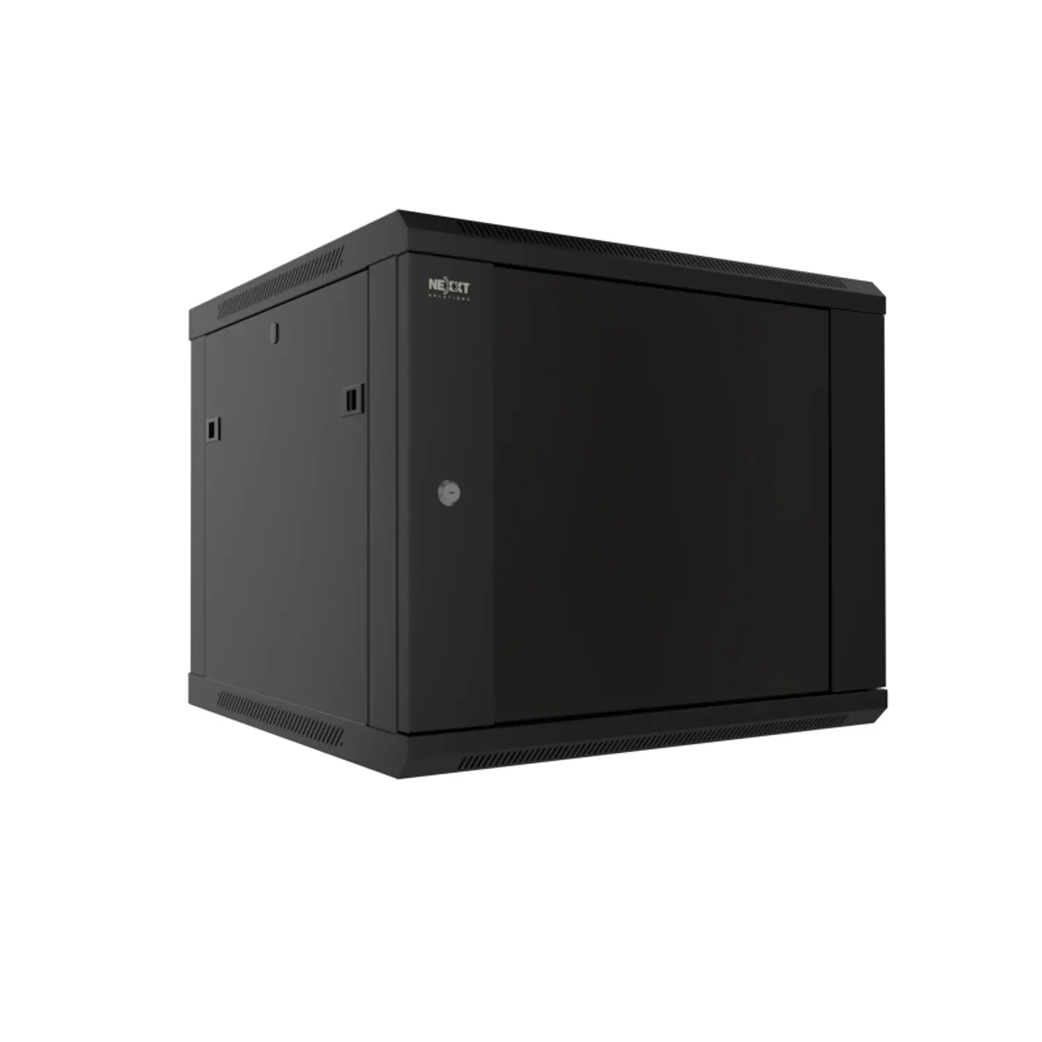 Nexxt Solutions NPC-F12U64B Gabinete Rack Mural 12U 19”, 600x450mm, 35kg, 1 Ventilador, Negro 1