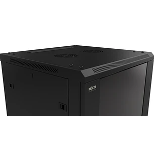 Nexxt Solutions NPC-F12U64B Gabinete Rack Mural 12U 19”, 600x450mm, 35kg, 1 Ventilador, Negro
