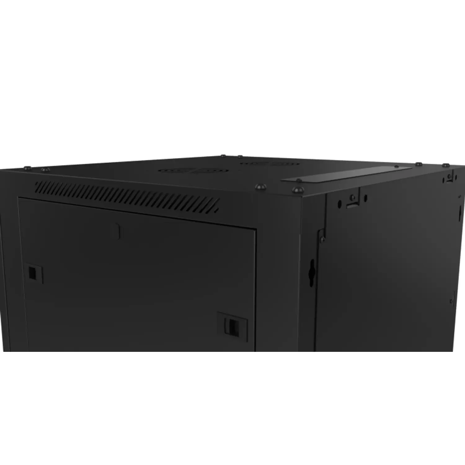 Nexxt Solutions NPC-F12U64B Gabinete Rack Mural 12U 19”, 600x450mm, 35kg, 1 Ventilador, Negro 3