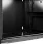 Nexxt Solutions NEC-F4U64B Gabinete Rack Mural 4U 19”, 600x450mm, 60kg, Vidrio Templado, Negro - Miniatura 2