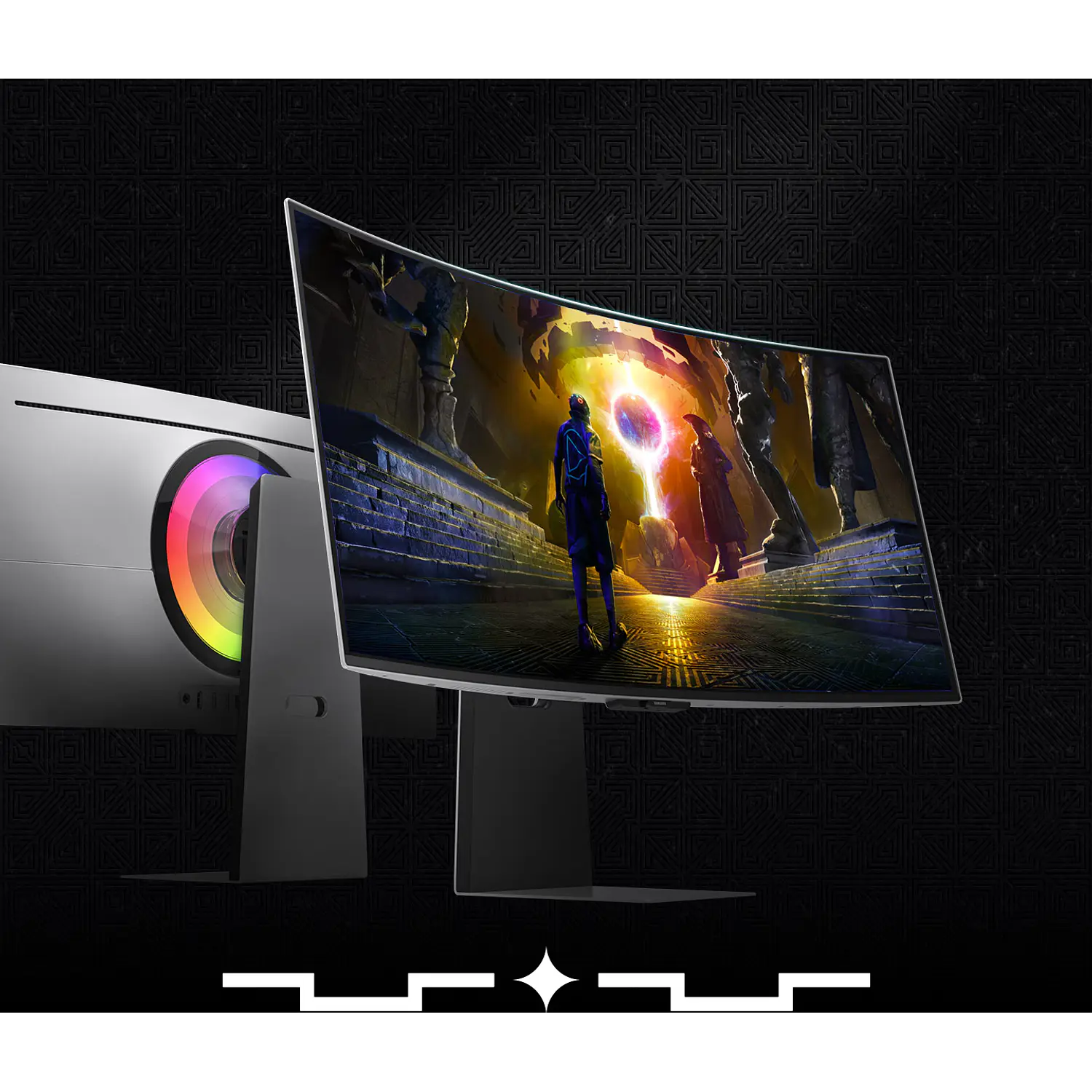 Samsung Odyssey OLED G8 G85SD Monitor Gamer Curvo 34”, UWQHD OLED, 175Hz, 0.03ms, HDMI 2.1, Smart TV, Plata 16