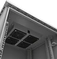 Nexxt Solutions NPC-O6U66P Gabinete Rack Exterior 6U 19”, 600x600mm, IP55, 100kg, 4 Ventiladores, Gris - Miniatura 3