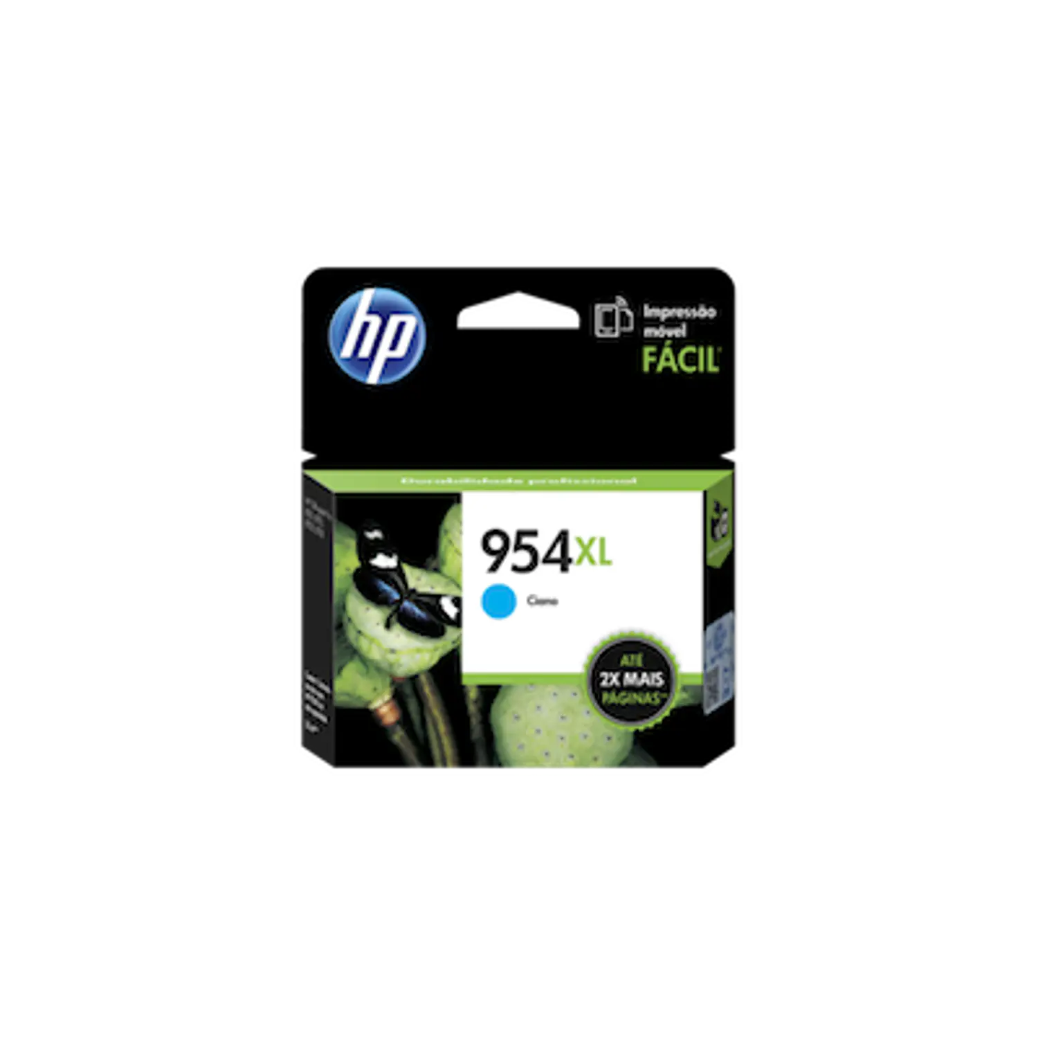 HP 954XL L0S62AL Cartucho de Tinta Cian Original, 20ml, 1.600 Páginas