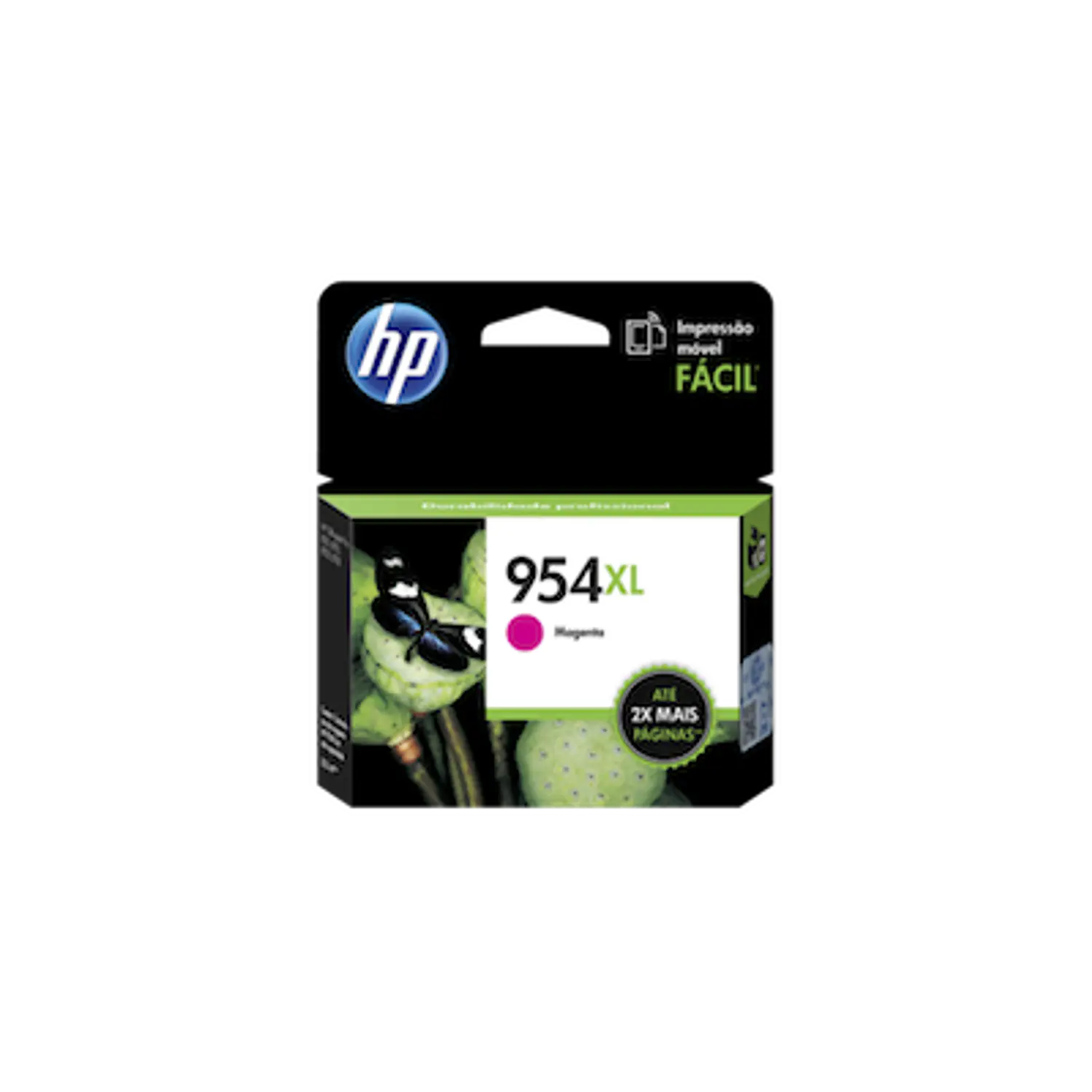 HP 954XL L0S65AL Cartucho de Tinta Magenta Original, 20.5ml, 1.600 Páginas