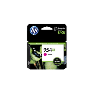 HP 954XL L0S65AL Cartucho de Tinta Magenta Original, 20.5ml, 1.600 Páginas