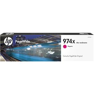 HP 974X L0S02AL Cartucho de Tinta Magenta Original, 7.000 Páginas