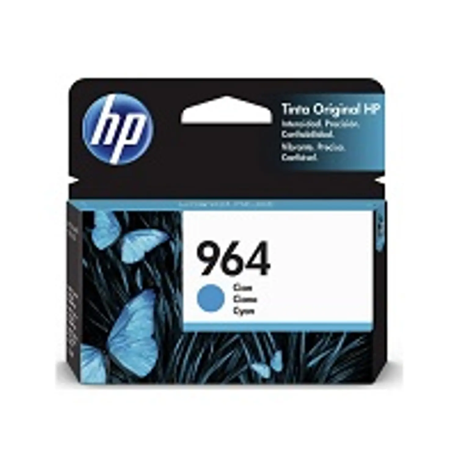 HP 964 3JA50AL Cartucho de Tinta Cian Original, 10.74ml, 700 Páginas