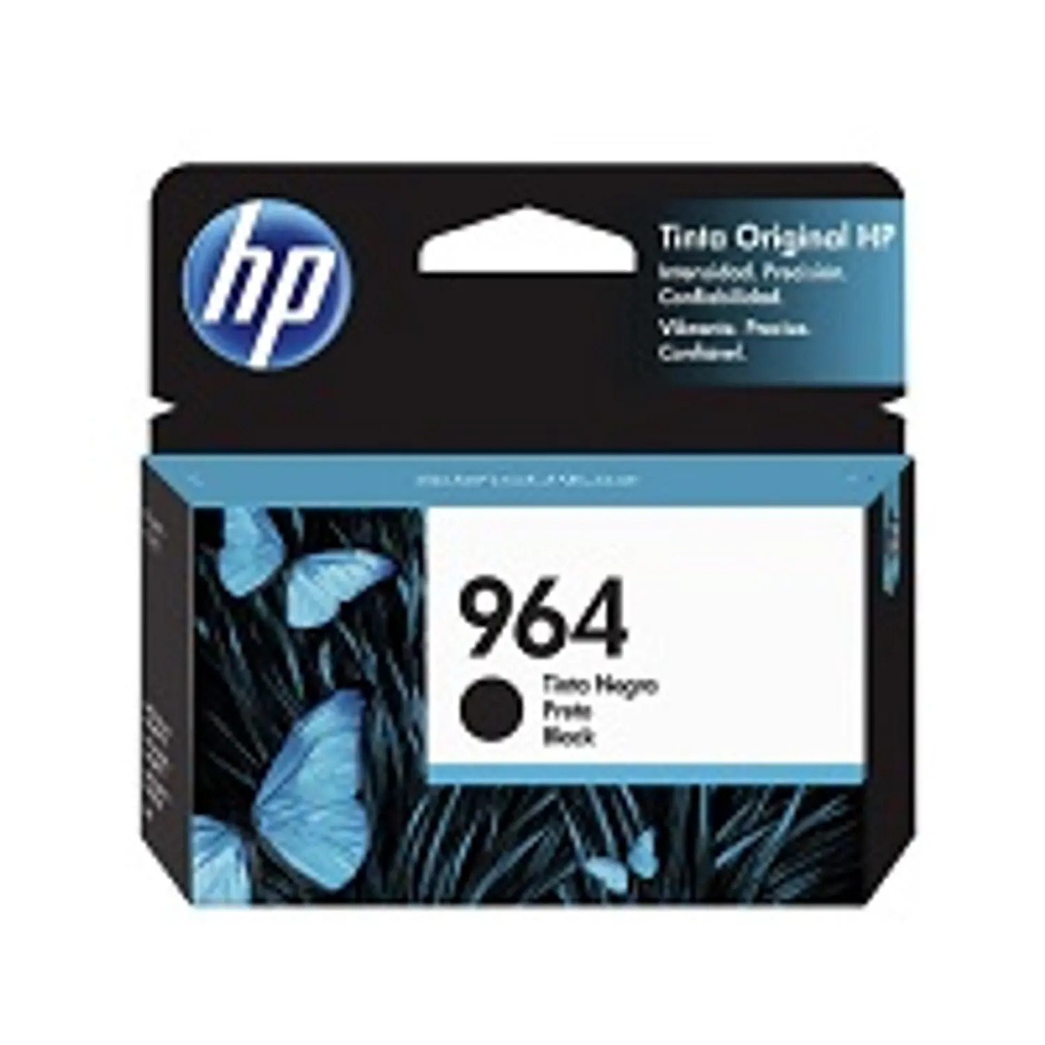 HP 964 3JA53AL Cartucho de Tinta Negro Original, 24.09ml, 1.000 Páginas