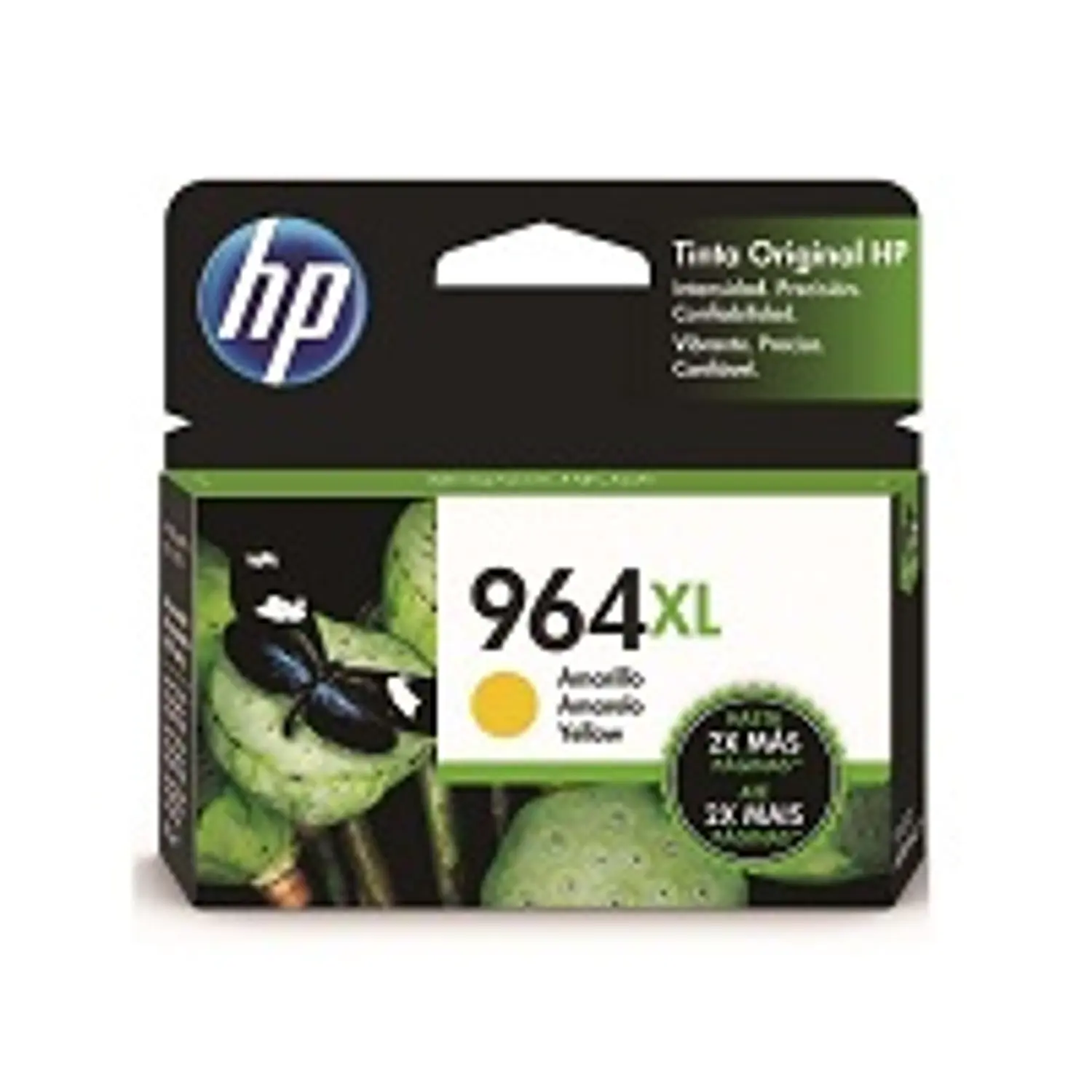 HP 964XL 3JA56AL Cartucho de Tinta Amarillo Original, 20.5ml, 1.600 Páginas