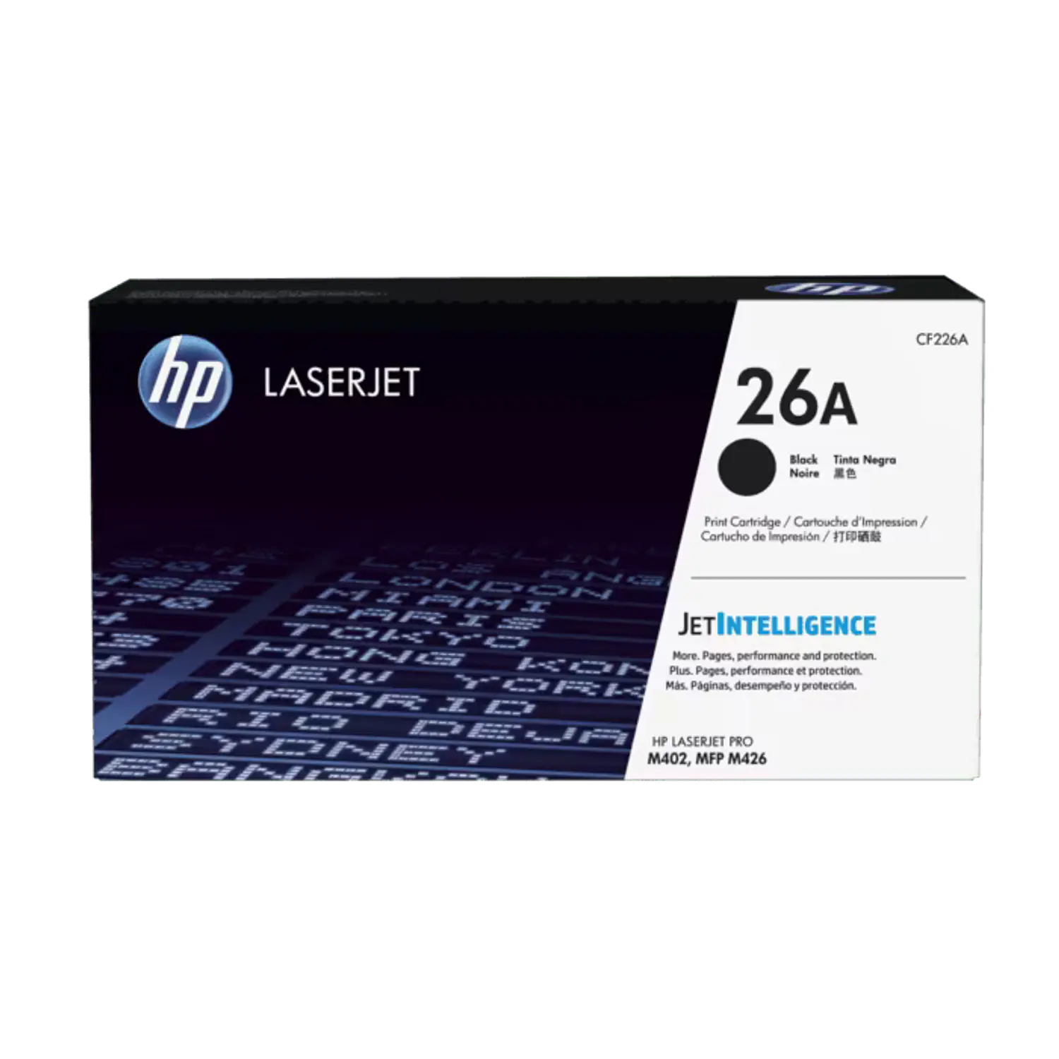 HP 26A CF226A Tóner Negro Original LaserJet, 3.100 Páginas