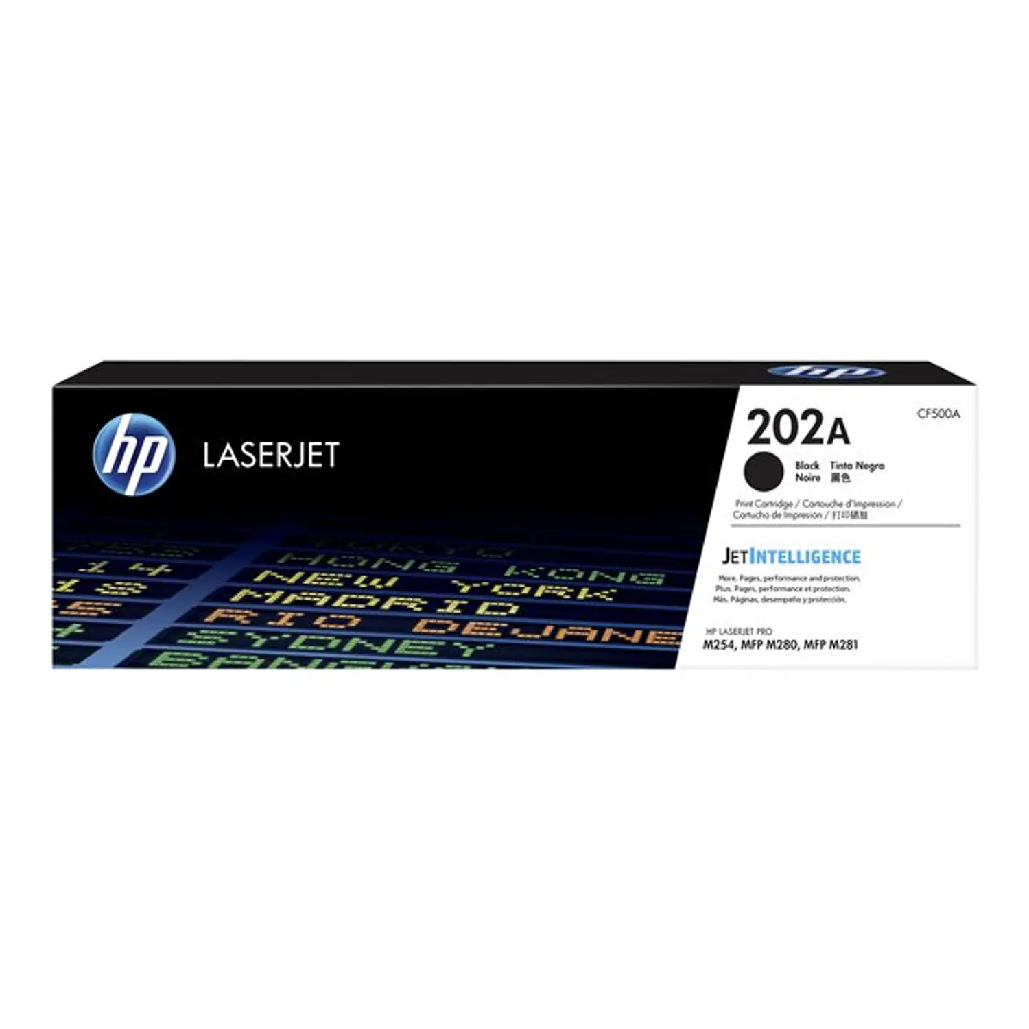 HP 202A CF500A Tóner Negro Original LaserJet, 1.400 Páginas