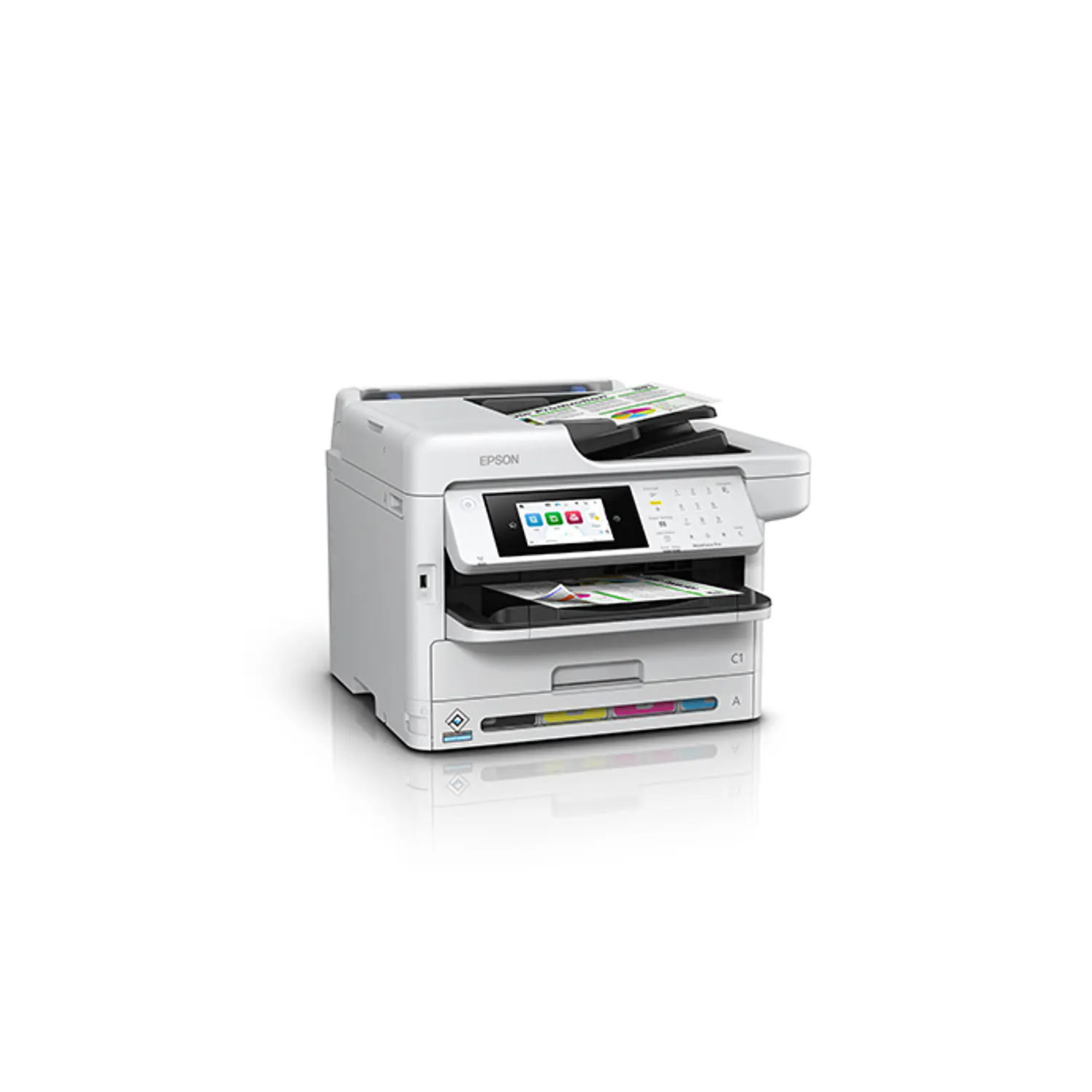 Epson WorkForce Pro WF-C5891, Multifuncional Color 25 ppm, Wi-Fi, Dúplex, Fax 2