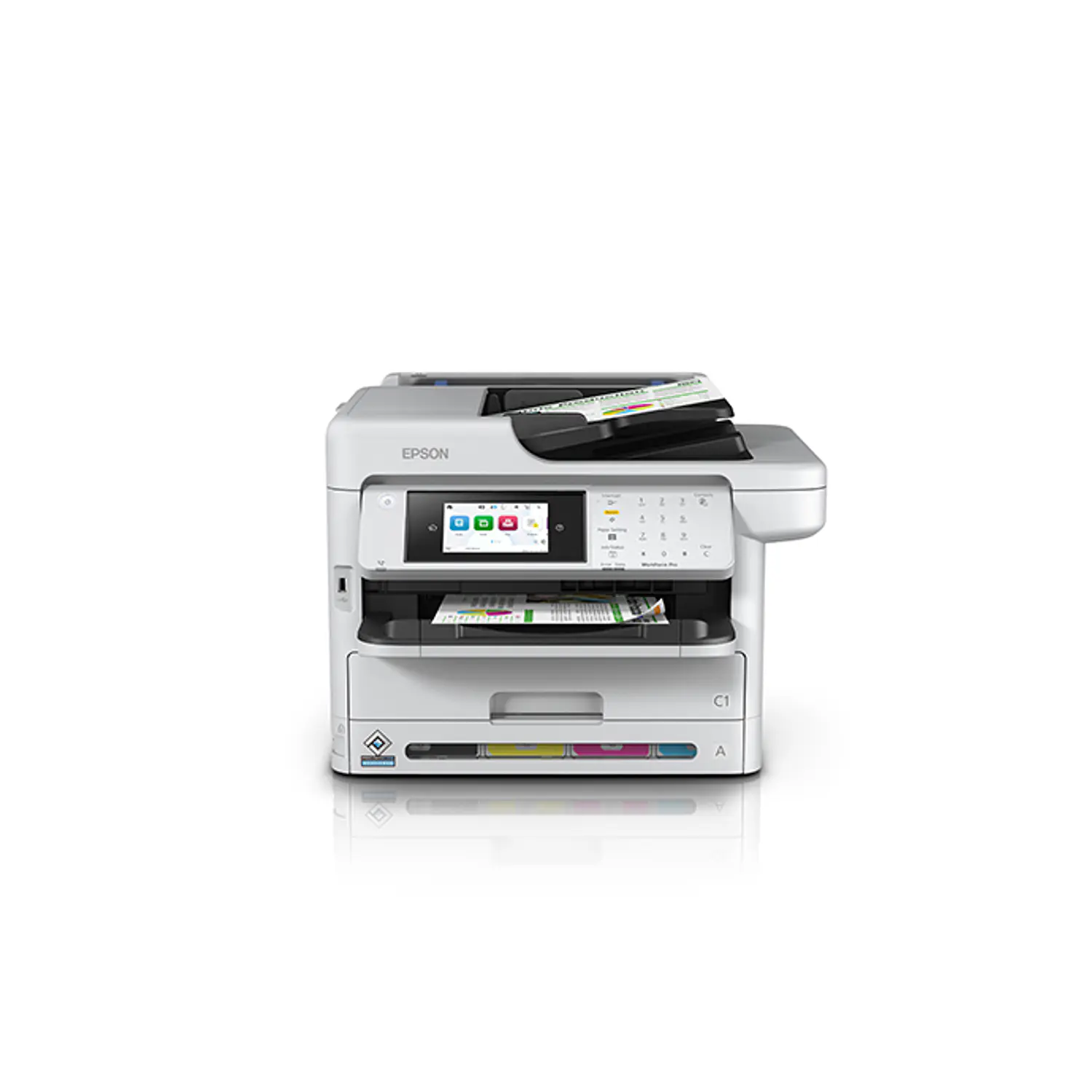 Epson WorkForce Pro WF-C5891, Multifuncional Color 25 ppm, Wi-Fi, Dúplex, Fax 1