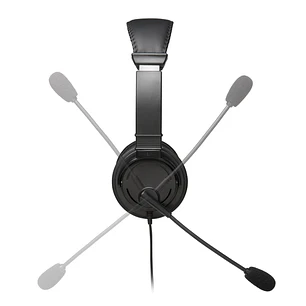 Kensington K97602WWAB Audífonos Clásicos Hi-Fi 3.5mm, Drivers 40mm, 94dB, Negro