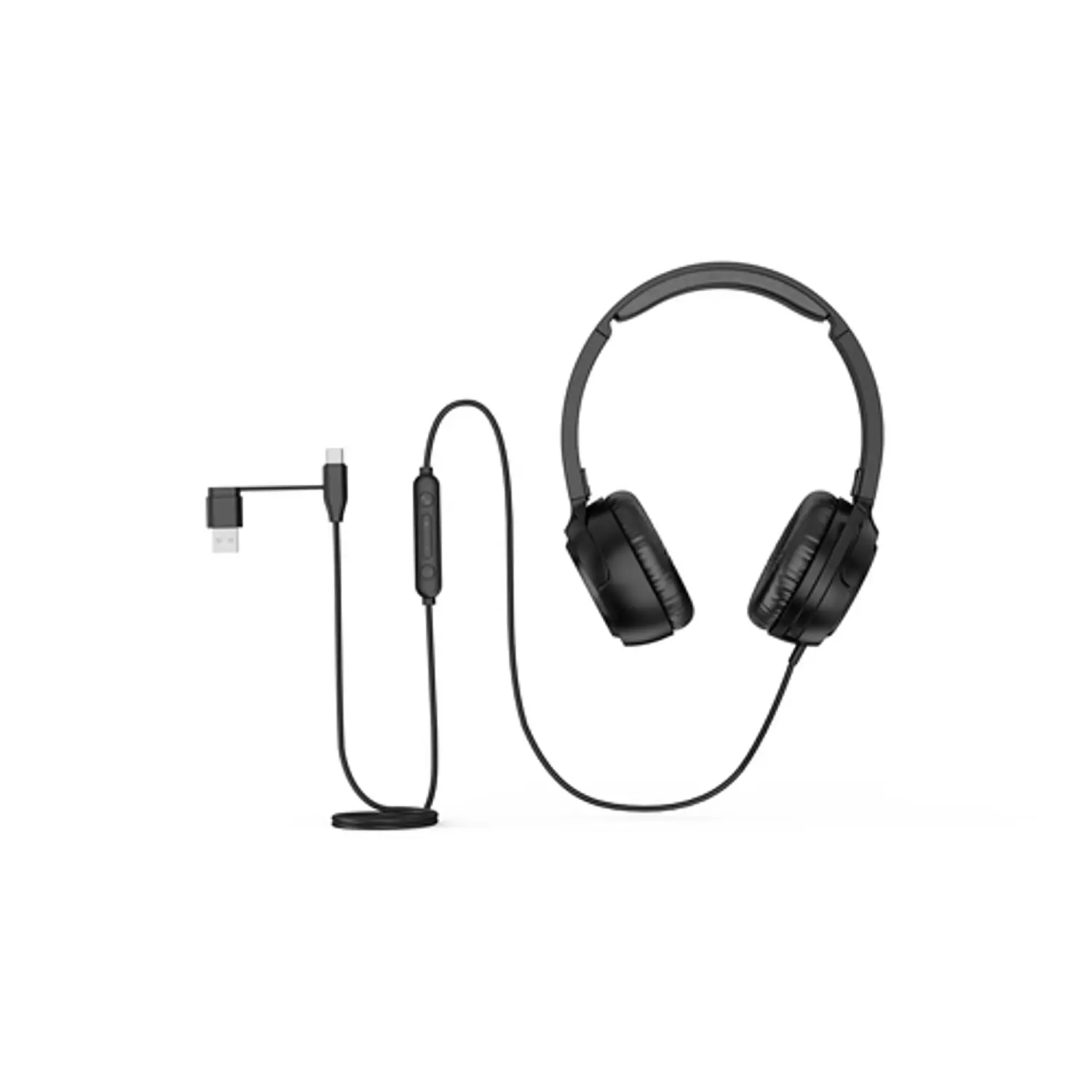 Kensington H950 EQ K97468WW Audífonos On-Ear USB-C/USB-A con Micrófono ENC, Negro 1