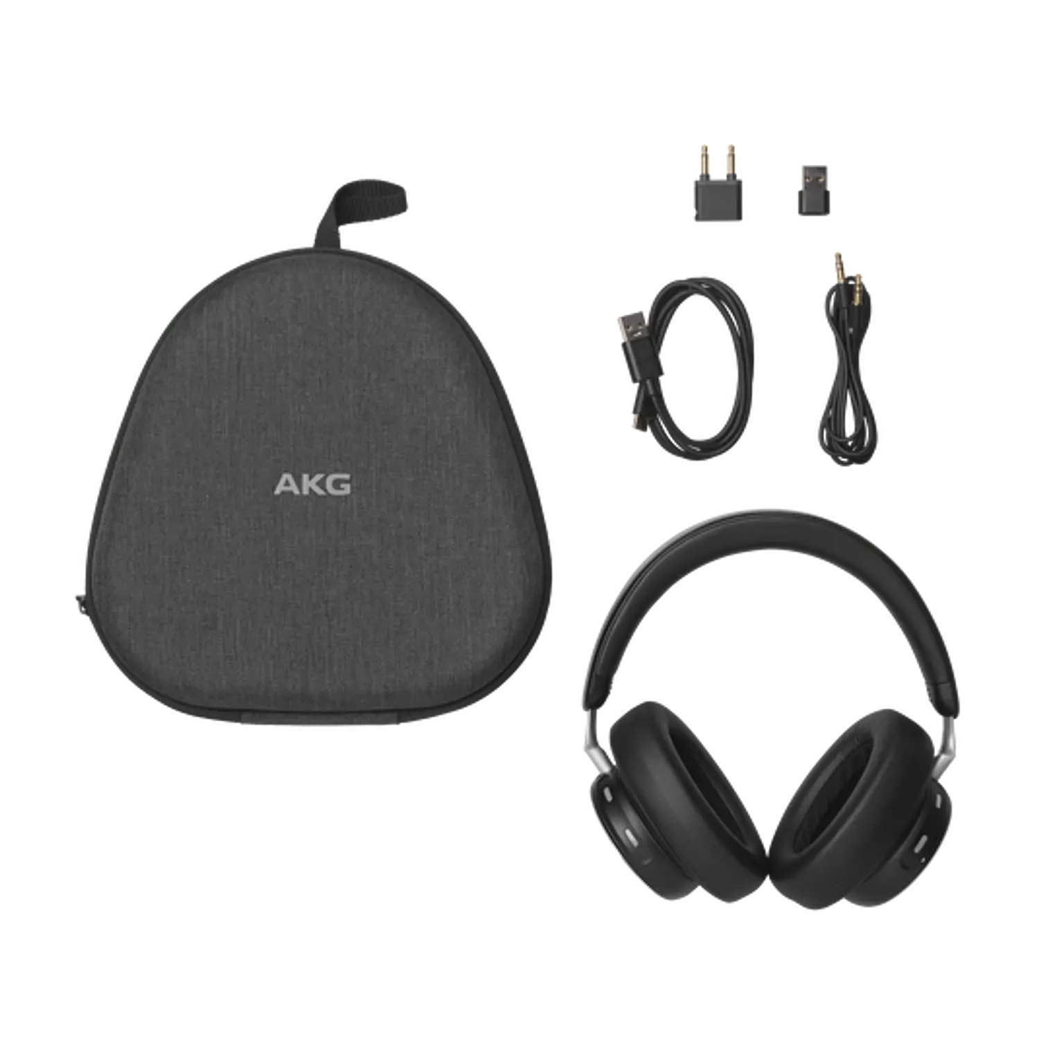 AKG N9 Hybrid AKGN9HYBRIDBLKAM Audífonos Over-Ear Bluetooth 5.3, ANC Adaptativo, 100h, Negro 10
