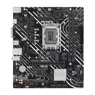 ASUS PRIME H610M-K + Intel Core i7-12700, Kit Placa Madre DDR5 LGA1700, 12 Núcleos, Hasta 4.9GHz