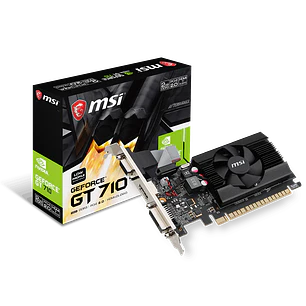 MSI GeForce GT 710 + Intel Core i5-12400, Kit Tarjeta de Video + Procesador, 6 Núcleos, Hasta 4.4GHz