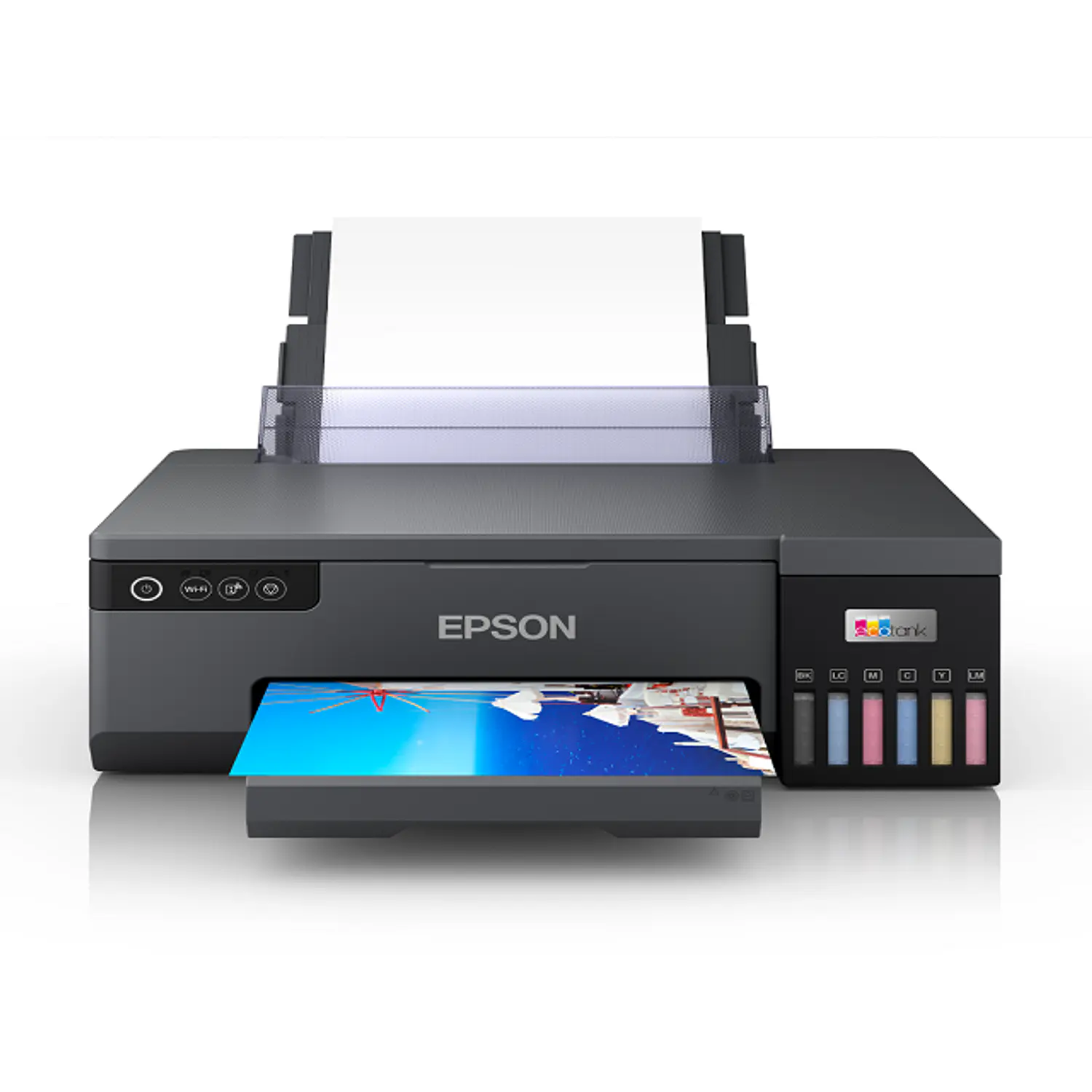 Epson EcoTank L8050 C11CK37301, Impresora Fotográfica A4, 6 Colores, Wi‑Fi, 5760 x 1440 dpi, CD/DVD/PVC 1