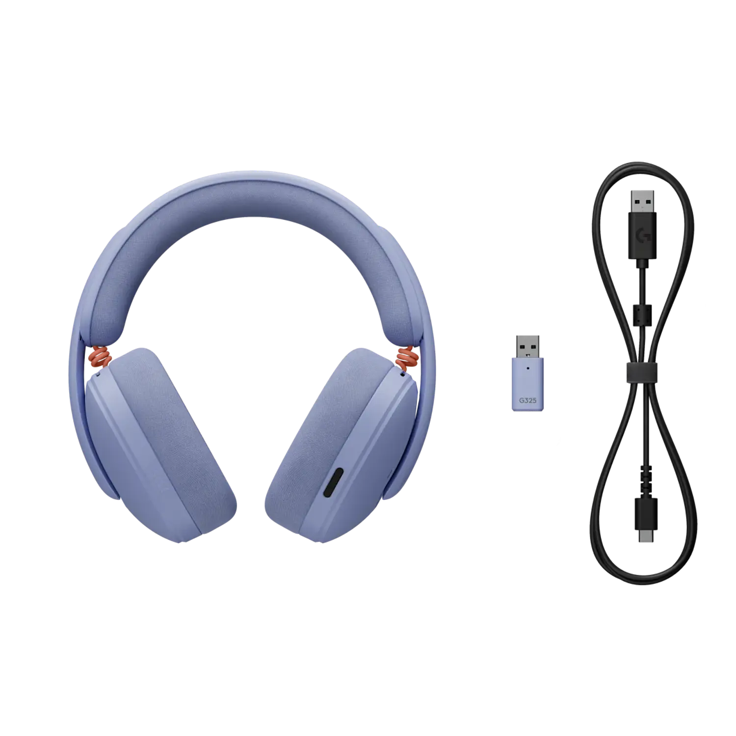 Logitech G325 LIGHTSPEED Audífonos Gamer Inalámbricos, Bluetooth 5.2, Audio 24-bit, 24h+, Lila 5