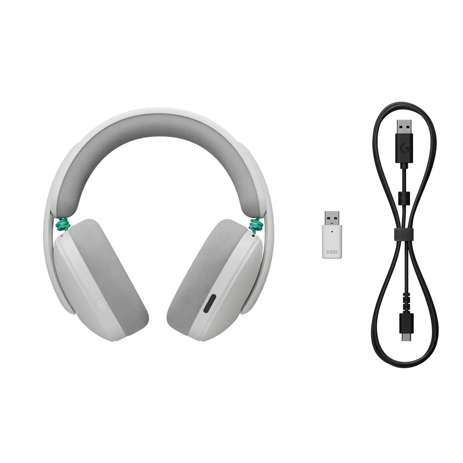Logitech G325 LIGHTSPEED Audífonos Gamer Inalámbricos, Bluetooth 5.2, Audio 24-bit, 24h+, Blanco 5