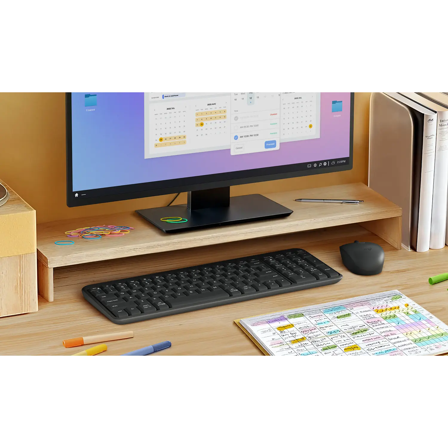 Logitech K250 Teclado Inalámbrico Compacto Bluetooth, Numérico, Español, Grafito 8