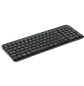 Logitech K250 Teclado Inalámbrico Compacto Bluetooth, Numérico, Español, Grafito - Miniatura 2