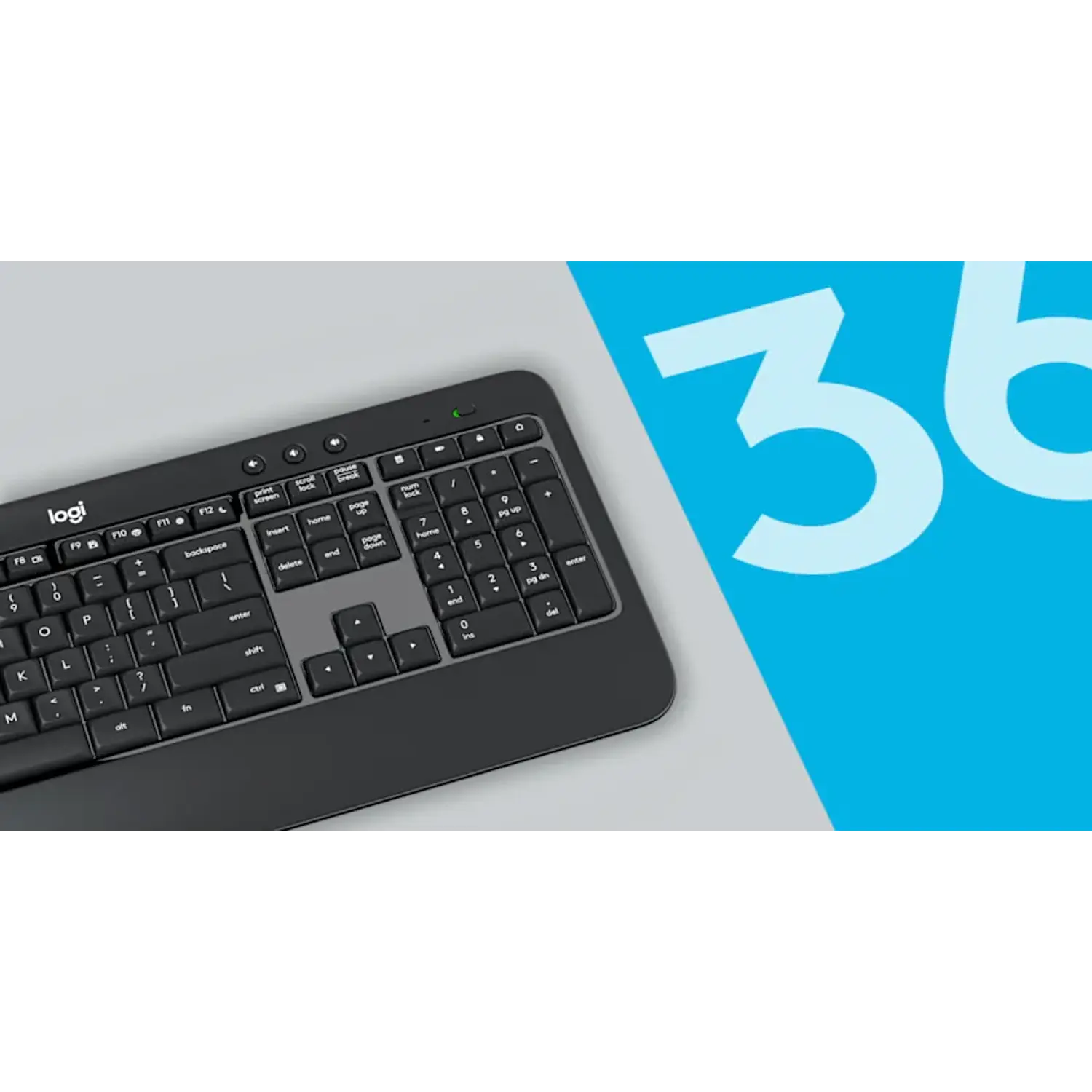 Logitech MK540 Advanced Kit Teclado y Mouse Inalámbrico, 2.4GHz, USB Unifying, Español, Grafito 6