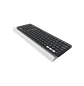 Logitech K780 Multi-Device Teclado Inalámbrico, Bluetooth, USB Unifying 2.4GHz, Easy-Switch, Español, Negro/Blanco - Miniatura 3