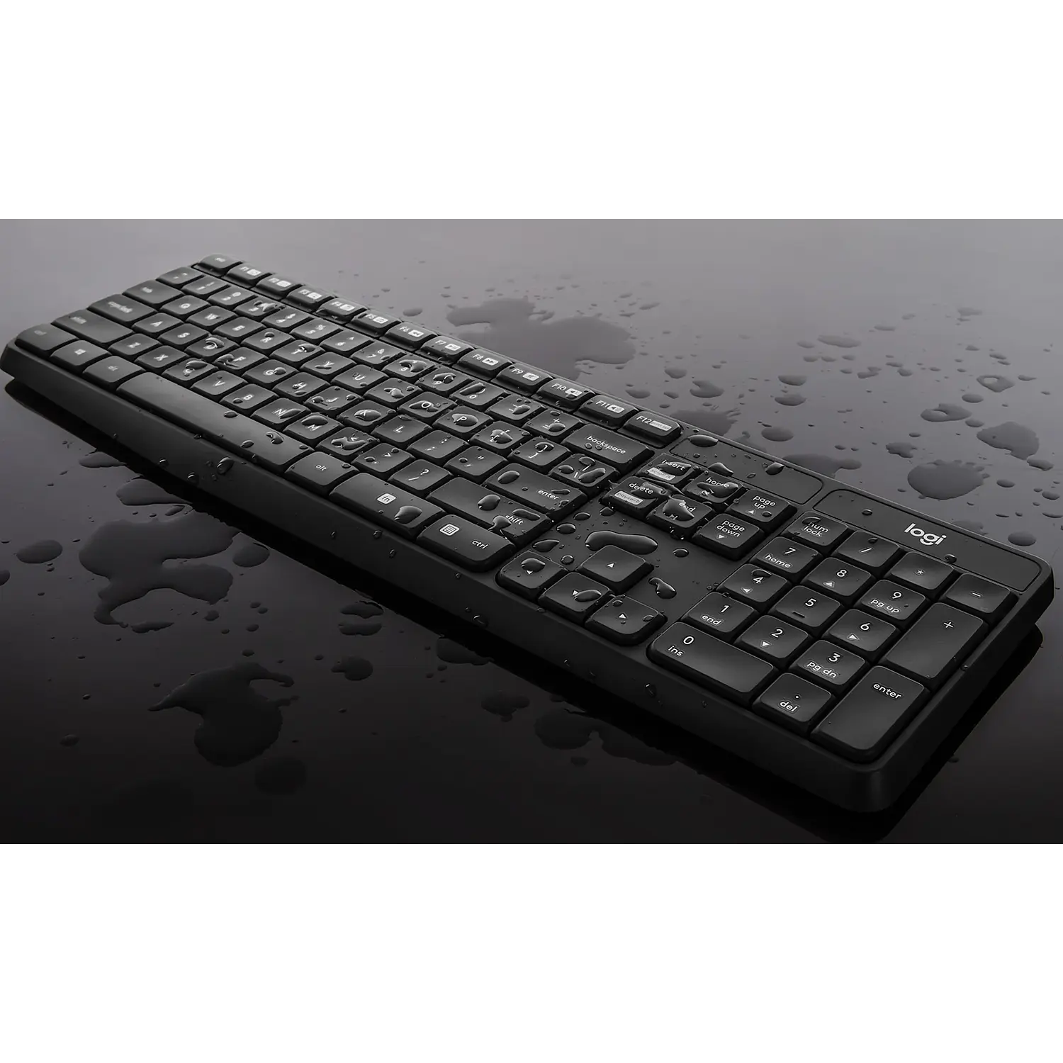 Logitech MK235 Kit Teclado y Mouse Inalámbrico, USB 2.4GHz, Español, 10m, Gris 6