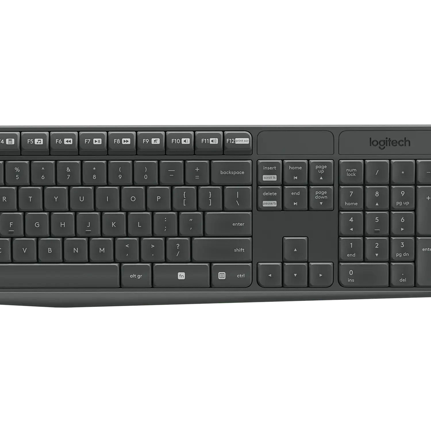 Logitech MK235 Kit Teclado y Mouse Inalámbrico, USB 2.4GHz, Español, 10m, Gris 5