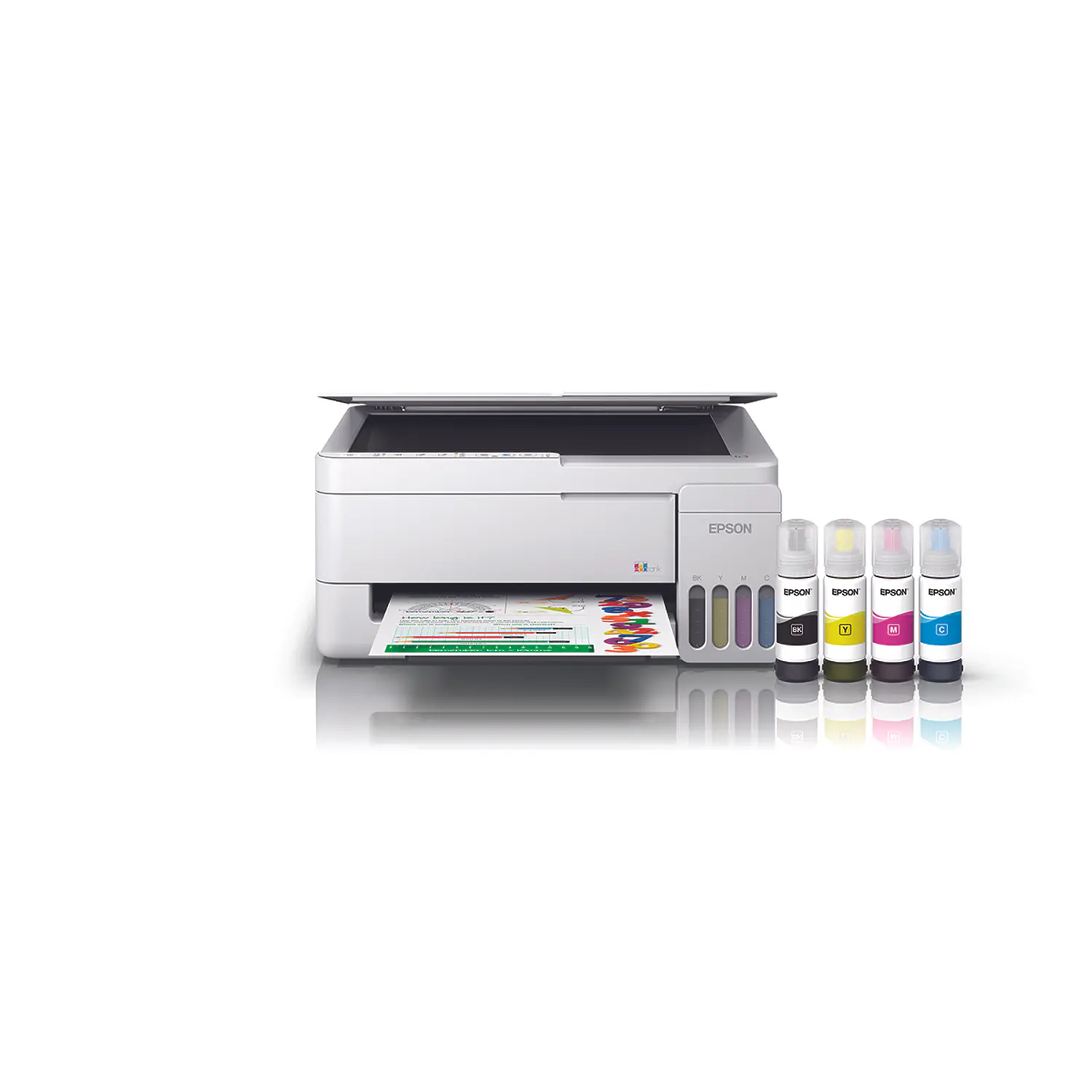 Epson EcoTank L3352 C11CL62307, Impresora Multifuncional Color, Wi-Fi, A4, EcoTank, Blanco 3