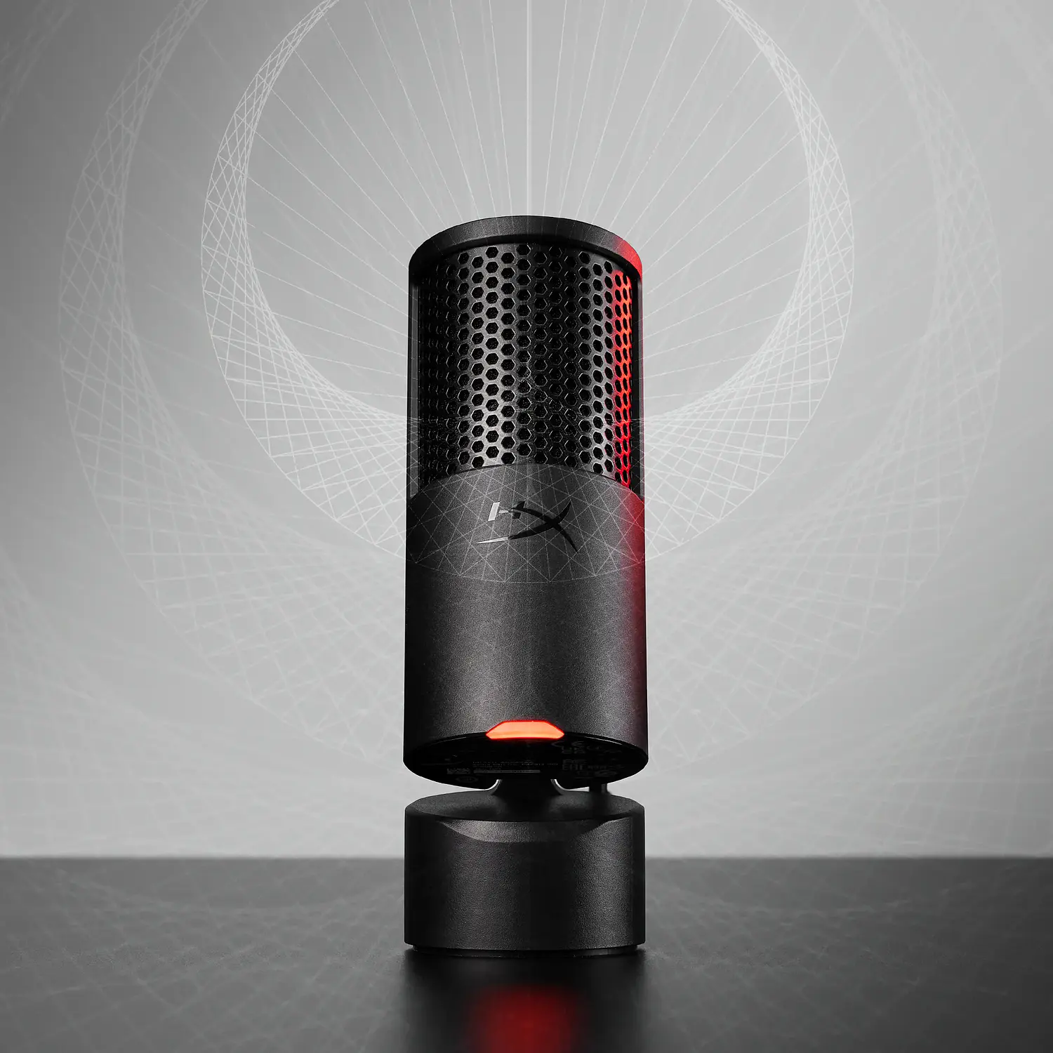 HyperX SoloCast 2 AR0A0AA, Micrófono USB Gaming, 24-bit/96kHz, Cardioide, Tap-to-Mute, Negro 9