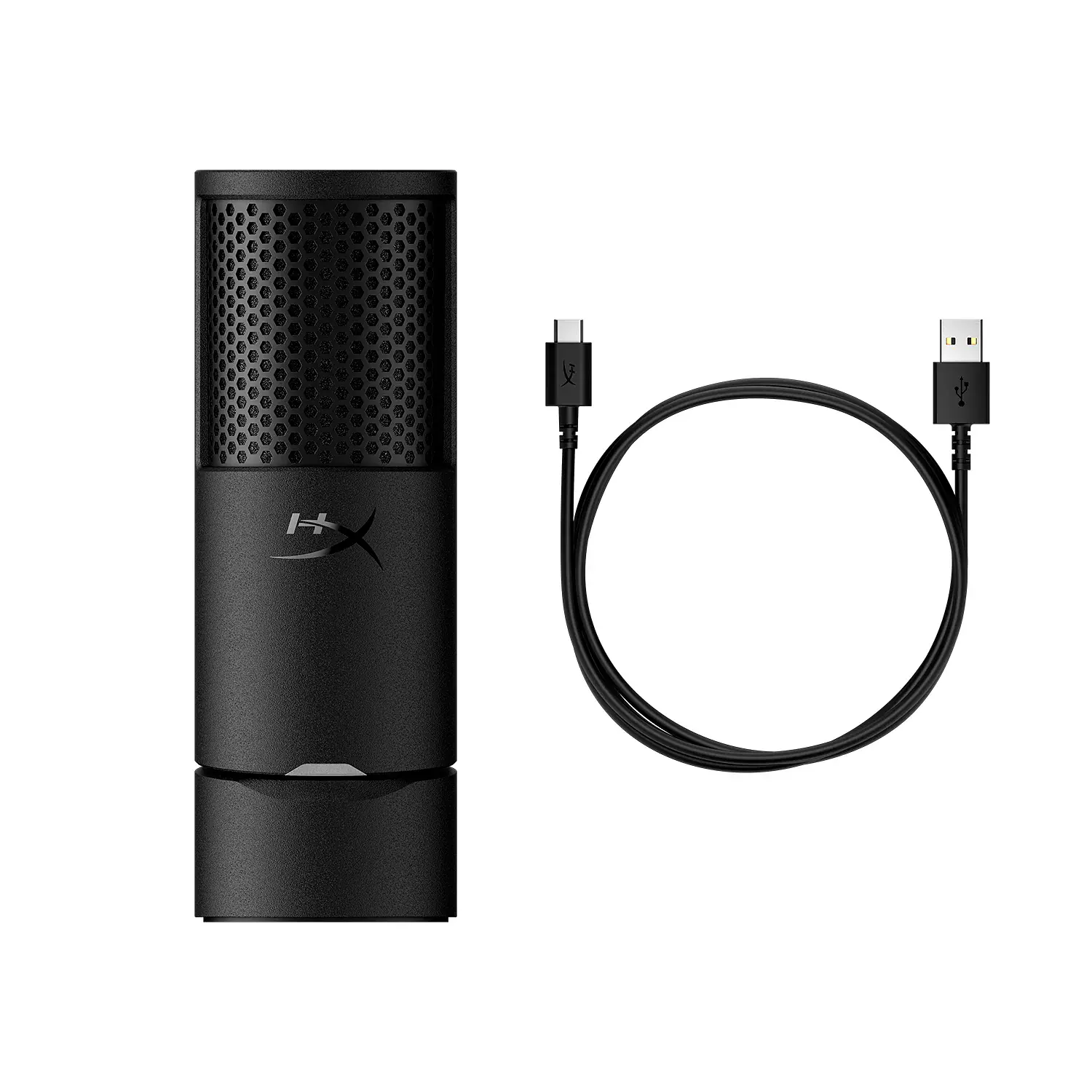HyperX SoloCast 2 AR0A0AA, Micrófono USB Gaming, 24-bit/96kHz, Cardioide, Tap-to-Mute, Negro 7