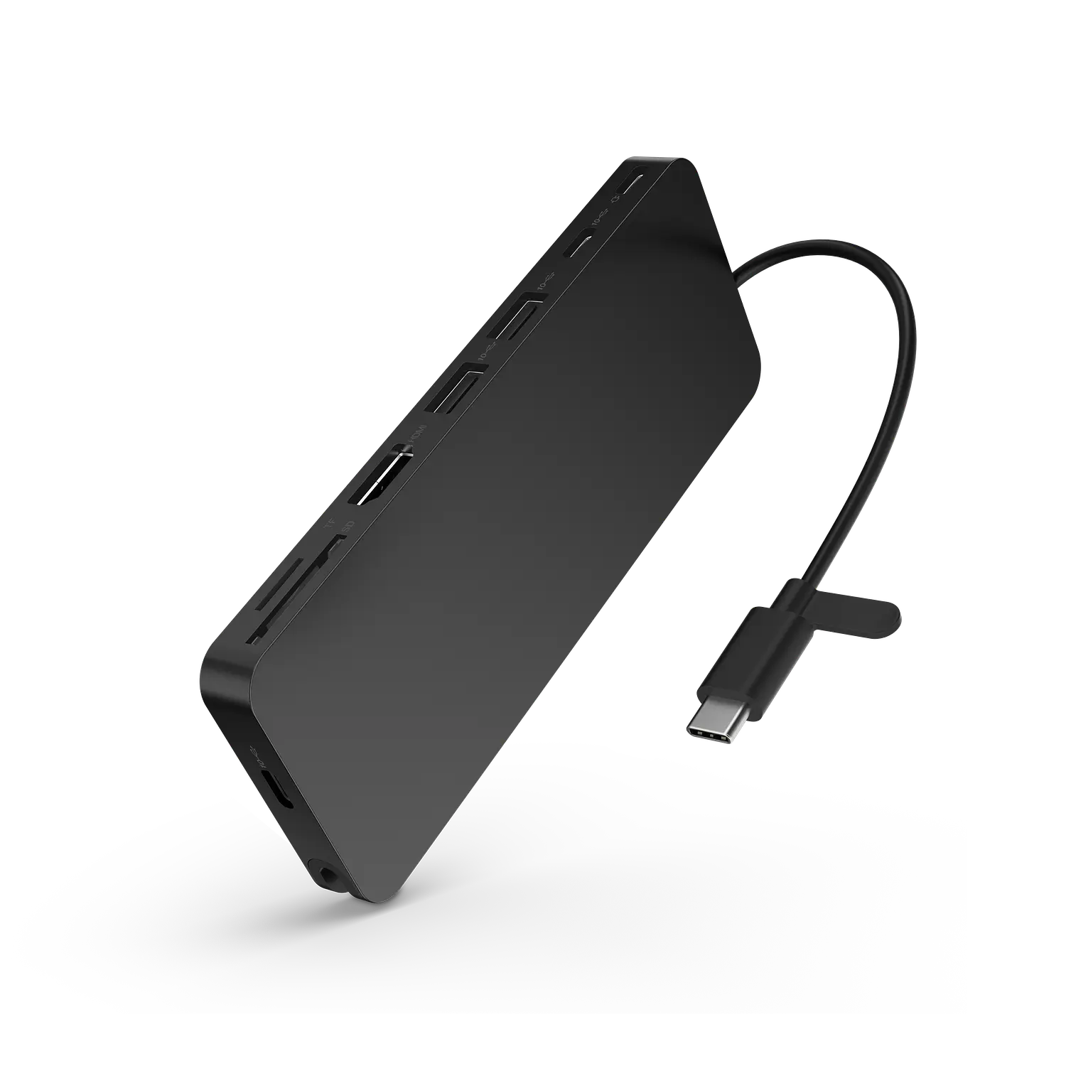 Lenovo USB-C Slim Travel Dock 4X11N40212, Dock 8 en 1, HDMI 2.1 4K 60Hz, USB 10Gbps, SD/microSD, PD 65W 5