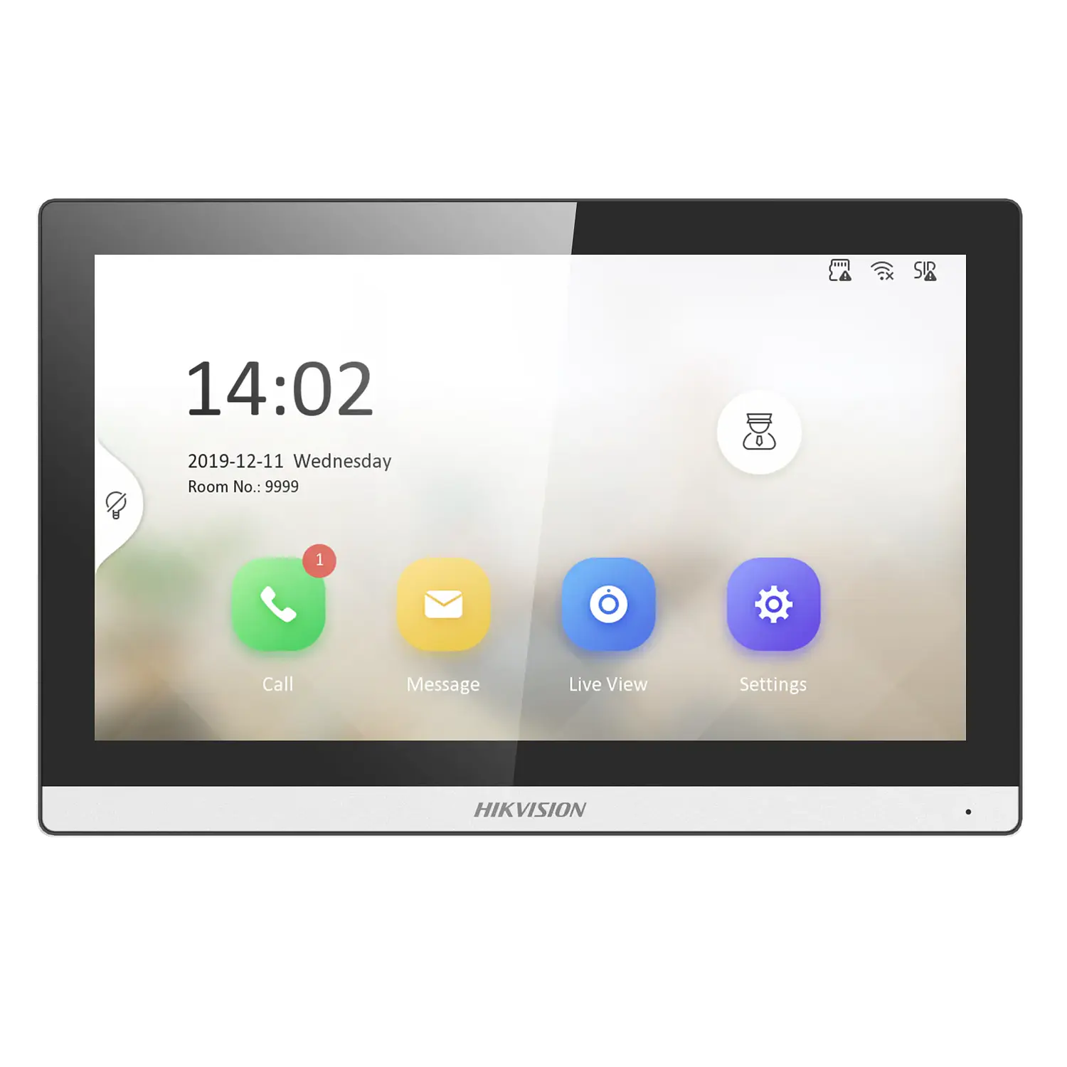 Hikvision DS-KH6350-WTE1 Monitor Interior IP 7