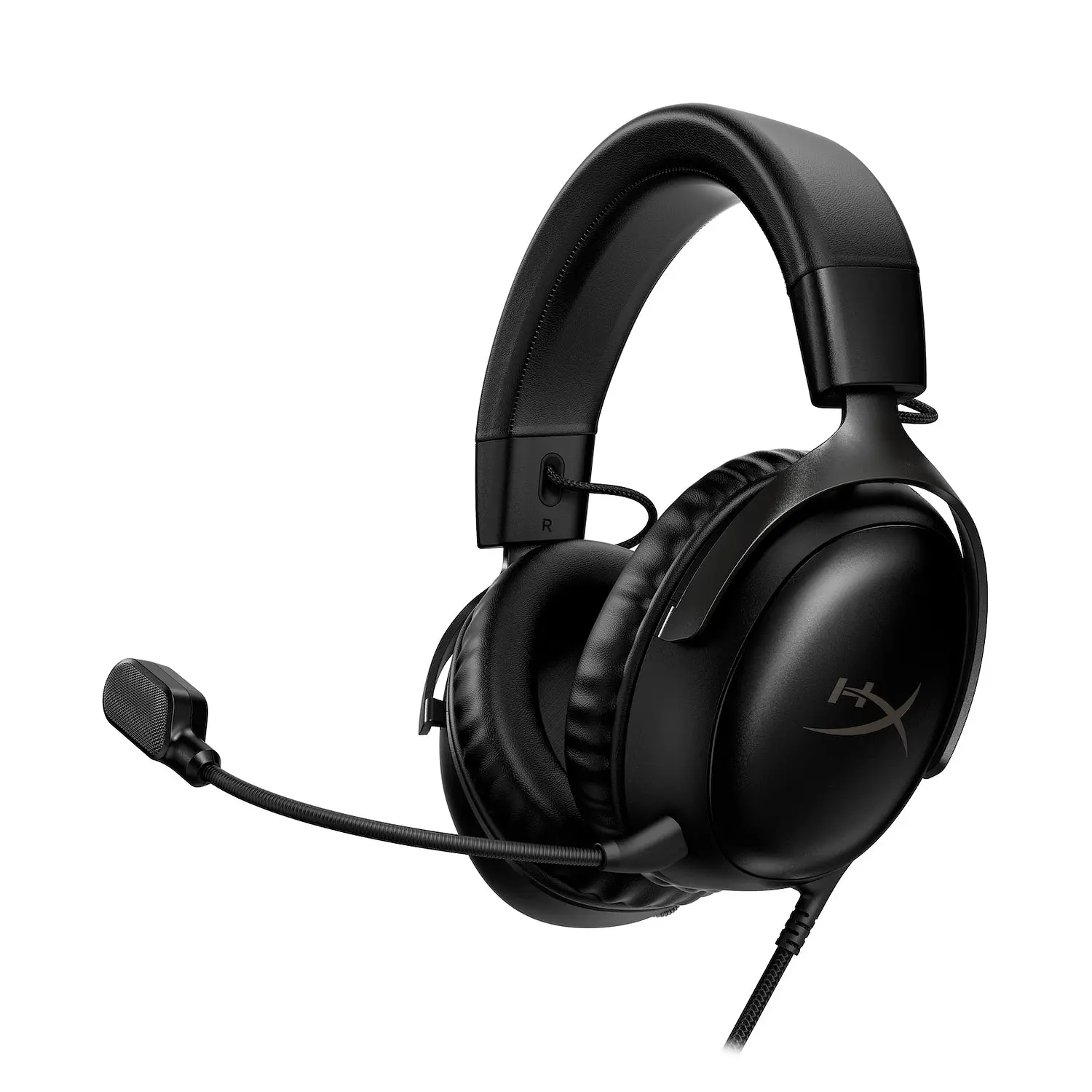 HyperX Cloud III 727A8AA Audífonos Gamer Cableados, 53mm, USB-C, USB-A, 3.5mm, Negro 1