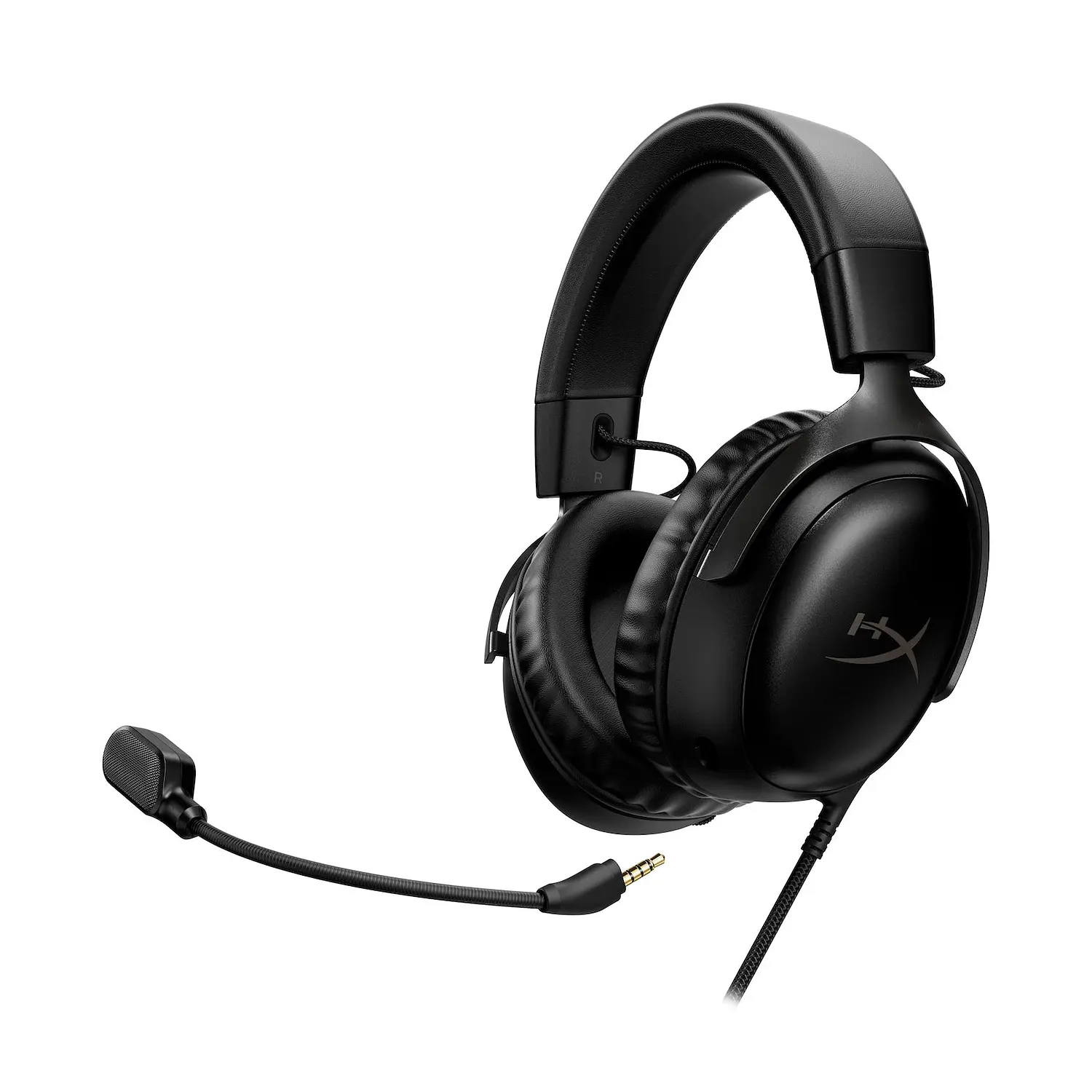 HyperX Cloud III 727A8AA Audífonos Gamer Cableados, 53mm, USB-C, USB-A, 3.5mm, Negro 4